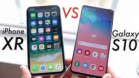 Samsung Galaxy S10 Vs iPhone XR! (Comparison) (Review)