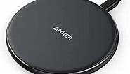 Anker Wireless Charger, Qi-Certified Ultra-Slim Wireless Charger Compatible iPhone Xs Max/XS/XR/X/8/8 Plus, Galaxy S9/S9+/S8/S8+/Note 8 and More, PowerPort Wireless 5 Pad (No AC Adapter)