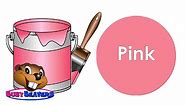 “The Paint is Pink Song” (Level 1 English Lesson 13) CLIP - Colors in english, Color song