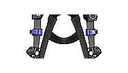 3M 1113004 DBI-SALA ExoFit X300 Comfort Vest Safety Harness Fall Protection, OSHA, ANSI, General Industry, Aluminum Back D-Ring, Auto-Locking Quick Connect Leg and Chest Straps, Medium