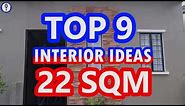 TOP 9 Brilliant Interior Ideas for 22 sqm | Aimee Rowhouse