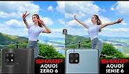 Sharp Aquos Zero 6 vs Sharp Aquos Sense 6 Camera Test