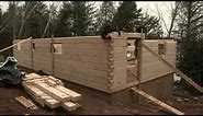 Discovery Dream Homes Log Assembly