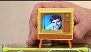Tiny TV Classics Collectible TV with Real Working Remote on QVC