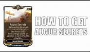 Warframe how to get Augur Secrets Mod