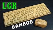 LGR - That Wireless Bamboo Keyboard/Mouse from Amazon