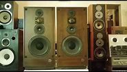 Pair of Vintage McIntosh XR14 Speakers - Isoplanar Radiator System - Demo