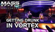Mass Effect Andromeda - Getting drunk in Vortex, the Nexus' bar