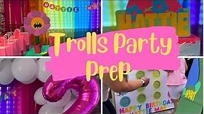 TROLLS BIRTHDAY PARTY PREP | DIY KIDS PARTY IDEAS