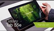 Samsung Galaxy Tab S5e first look