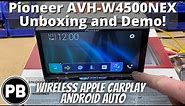 Pioneer AVH-W4500NEX Unboxing and Demo!
