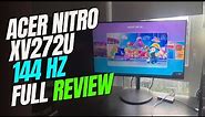 FULL REVIEW - Acer Nitro XV272U Vbmiiprx 27" 2560 x 1440 IPS Gaming Monitor