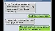 Funny iPhone texts, text messages