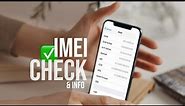 How to Check iPhone IMEI Number (2021)