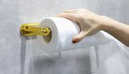 Gold Paper Towel Holder Under Cabinet Wall Mount