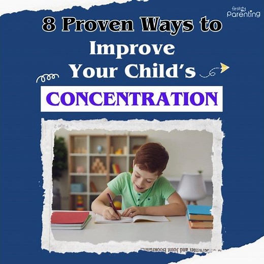 How to Improve Concentration In Children | How to Improve Focus In Kids | Child Concentration