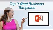 Top 9 Professional PowerPoint Templates (IMHO)