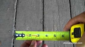 How To Read A Tape Measure