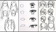 How to Draw Anime Characters. Anime Drawing Tutorials for Beginners Step by Step