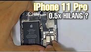 iPhone 11 Pro Kamera 0.5x Bermasalah