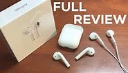 Apple AirPods FULL REVIEW | BEST HEADPHONES EVER MADE??