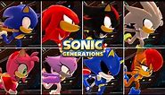 Sonic Generations: Choose Your Favorite Sonic Character (Sonic Designs Compilation)