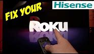 How to Restart - Reboot your Hisense Roku TV