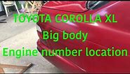 TOYOTA COROLLA XL// Big Body //