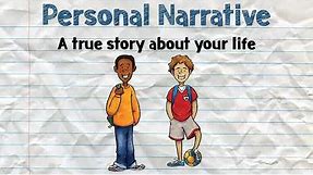 Personal Narrative - Introduction