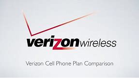 Verizon Cell Phone Plan Comparison!