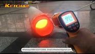 Air-cooled Induction Heating Heats 316 Stainless Steel