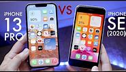 iPhone 13 Pro Vs iPhone SE (2020)! (Comparison) (Review)