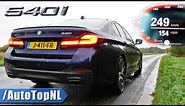 2021 BMW 540i xDrive ACCELERATION TOP SPEED & SOUND by AutoTopNL