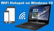 How to Set Up Mobile Hotspot And Share Internet Connection in Windows 10