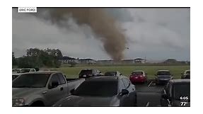 Tornado in Johnson County, Indiana captured on video