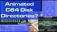 How Animated Commodore 64 Disk Directories Work