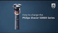 How to charge the Philips Shaver 5000X Series