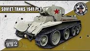 Tanks of the Red Army in 1941: Armoured Cars and Light Tanks, by the Chieftain - WW2 Special
