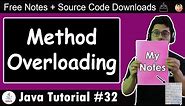 Java Tutorial: Method Overloading in Java