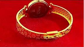 22k Gold Watch - Titan Raga Women's Luxury Gold Watch GW102 | Exclusive Totaram Jewelers Design