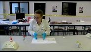 Forensic Science: analysis of drugs using colour tests