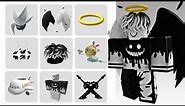 22 THE BEST BLACK AND WHITE FREE ITEMS ROBLOX 2024