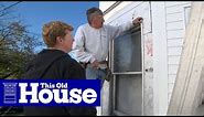 How to Install Window Casing for Vinyl Siding | This Old House