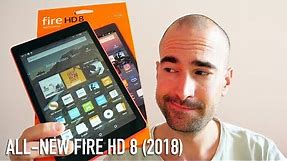 All-New Amazon Fire HD 8 Tablet (2018) | Unboxing & Review