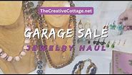 Check Out My Weekend Garage Sale Haul Jewelry Unboxing