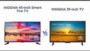 Insignia 43-inch Class F30 vs Insignia 39-inch Class F20 - Which Smart Fire TV is Right for You?