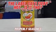 Marie Sharps Habanero Pepper Sauce Fiery Hot | Unedited Hot Sauce Review | Properly Seasoned