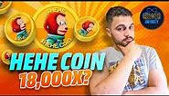 🔥 IS THIS THE NEXT PEPE? $HEHE COIN | Spreading Laughter and Profits in the World of Crypto.