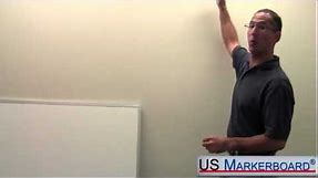 How to Install a Whiteboard - US Markerboard