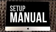 iMac 2019 SetUp Manual Guide | The Basics